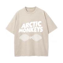„Arctic Monkeys“ įkvėpti marškinėliai – albumų sąrašas „Doodle Print“ vintažiniai marškinėliai Vyriški, moteriški „Hip Hop Punk“ trumpomis rankovėmis marškinėliai Gatvės drabužiai S