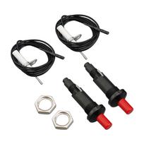 Igniter Push Button Piezo Spark Ignition with Cable Outdoor Piezo Spark Tools BBQ Stove For BBQ Stove High quality
