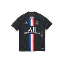 Air Jordan Paris Saint-Germain PSG 19/20 Stadium Fourth Jersey 'Black' Men's BV9197-011 S