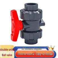Seizes PVC Double Union Ball Valve