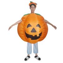 Hot Selling Inflatable Pumpkin Man Costume for Halloween, Party & Stage. One Size