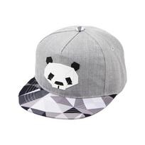 Funny Black Grey Outdoor Baseball Cap Visor Adjustable Peaked Cap Panda Style Sport Trucker Hat For Man Women pilka