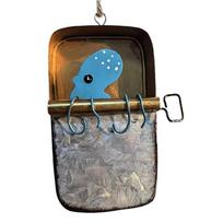 M-Modern-Tin Of Sardines Quirky Hanging Ornament,A Quirky Little Piece, Funny Fishing Ornaments,Sardine Can Canned Fish Seafood