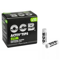 Anglies Filtrai Ocb Activ Tips 50 Vnt 7 Mm