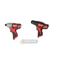 Įrankių rinkinys Milwaukee M12 BPP3A; 12 V; 2x2,0 Ah akum.