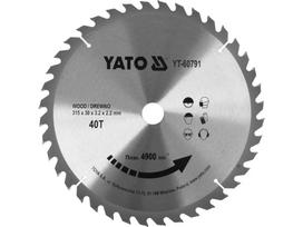 Pjovimo diskas medienai Yato YT-60791; 315 mm