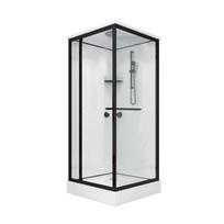 Dušo kabina  GOTLAND Berta 90x90x215cm, žemas padėklas