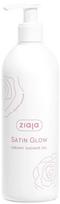 Kūno prausimosi pienelis Ziaja Satin Glow Creamy, 390 ml