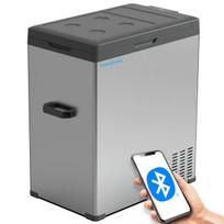 Automobilinis šaldytuvas Kompresorinis turistinis šaldytuvas 50L, -20°C iki +8°C, 12V/24V/230V, automobilinis, kemperis – StandHeiz