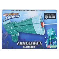 Hasbro NERF SUPER SOAKER Vandens šautuvas MINECRAFT GLOW SQUID