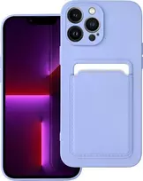 Forcell OEM dėklas, skirtas iPhone 13 PRO MAX, kortelių dėklas, violetinė