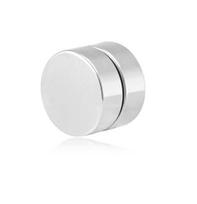 Troli Plieninis magnetinis viengubas auskaras 2in1 (akmuo, mini sagė) VSE6018S-PET