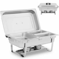 Royal Catering Buffet bain-marie šildytuvas indams su šildytuvo pasta 1/2 GN + 2x 1/4 GN