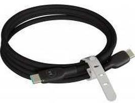 Motorola Silicone cable SC18D13215 USB-C to USB-C 1m, 5A Juodas BULK