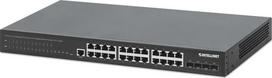 Šakotuvas „Intellinet Network Solutions“ valdomas „INTELLINET 28-P PoE+“ komutatorius, 4x10GbE, 450W