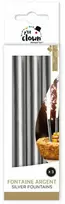 Torto fontanas-fejerverkas 3 vnt sidabrinis 12 cm
