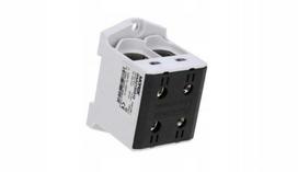 MOREK OTL150-2 jungtis, juodos spalvos, 2xAl/Cu, 25-150mm², 1000V AC / 1500V DC, universalus gnybtas MAA2150S10