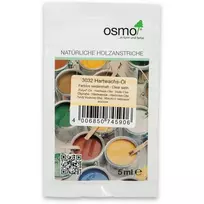 Medinių grindų ir baldų aliejus su vašku OSMO HARDWAX ORIGINAL 3032, bespalvis, 5 ml