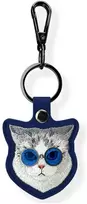 Dėklas Case locator Nimmy Glasses Cool Cat mėlynas