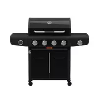 Dujinė lauko kepsninė Barbecook Siesta 412 Graphite, 132 x 56 x 118 cm | BC-GAS-2073