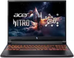 RAM Nešiojamas kompiuteris Acer Nitro V 16 AI ANV16-42 16" / Ryzen 7 260 / 16GB DDR5 / 1 TB PCIe SSD / RTX 5050 / W11H