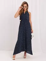 Suknelė Italy Moda Sukienka-IR-SK-M116550.97-tamsiai mėlyna
