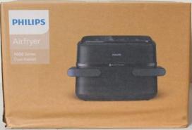 SALE OUT. Philips Airfryer 1000 Series NA150/00, 7 L, Black | Philips Airfryer Dual Basket | NA150/00 1000 Series | Power 2450 W | Capacity 7 L | RapidAir Plus | Black | DAMAGED PACKAGING NA150/00SO | 2000001426371