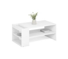 Žurnalinis staliukas BELA 100x42 cm baltas