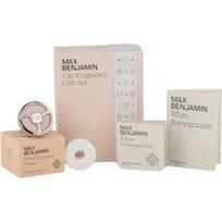 Max Benjamin - FRENCH LINEN WATER / WHITE POMEGRANATE CAR FRAGRANCE GIFT SET Namų aksesuarai 1 pieces unisex
