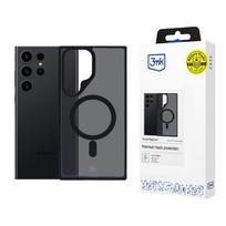 3mk dūminis magnetinis dėklas telefonui su MagSafe Samsung Galaxy S24 Ultra - pusiau skaidrus