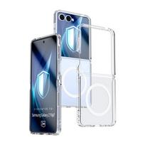 3mk Armor MagCase dėklas telefonui Samsung Galaxy Z Flip 7 - skaidrus