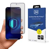 3mk Hardglass Matt Max Privacy grūdintas stiklas iPhone 17 Air telefonui