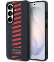 Mėlynas dėklas Samsung Galaxy S26 telefonui "Red Bull PU Leather Meshed Powerbar Magnetic Case"