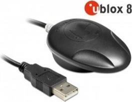Delock Navilock NL-8002U GPS receiver module USB Black