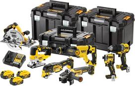 Dewalt ZESTAW COMBO 18V DCK706P3T (DCD805, DCF850, DCS355, DCH263, DCG405, DCS572, DCS334) 3x5,0Ah 3xTSTAK