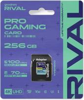Goodram Memory card microSD 256GB Rival UHS-I V30 U3 C10 100/70MBs