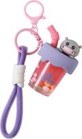 Itotal - Bubble Tea keychain HIPPO (XL3081)