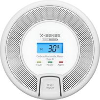 No Name X-Sense CO03D-W smoke detector Carbon monoxide detector Interconnectable Wireless
