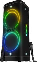Sven Speaker Party Box SVEN PS-1250, black (300W, TWS, IPx4, Bluetooth, FM, USB, microSD, LED-display, 13500mAh)