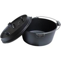 Ketler Ketaus puodas 9129968, 13 l, 37 cm, juodas, su dangčiu, virimui ant ugnies