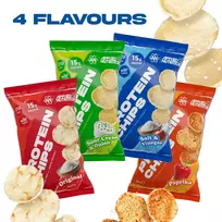 APPLIED NUTRITION Protein Chips (skirtingų skonių) - 50g Grietinės-svogūnų