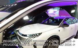 PEUGEOT e-5008 III 5d 2024 → Langų vėjo deflektoriai priekinėms durims