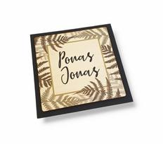 Padėkliukas puodeliui su spauda „Ponas Jonas“