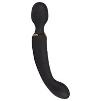 Blush Lush - 2 viename lazdelės formos ir G taško vibratorius (juodas)
