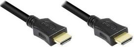 Good Connections High Speed HDMI Cable, 1.5m, with Ethernet, gold plug, black