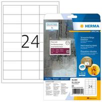 Herma Ethical. strain-resistant. A4 white 66x33.8 mm Film 600 sheets.