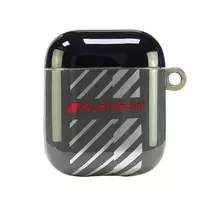 Audi IML Sport AirPods 1|2 black cover AUS-IMLAP-RSQ|D1-BK