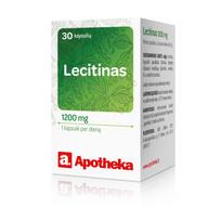 APOTHEKA LECITINAS 1200mg, kaps., N30