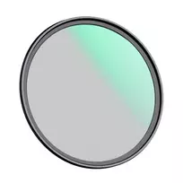 K&F Concept 77MM C Series Black Mist Filter 1/4, Ultra-thin multilayer Green Coating KF01.2250