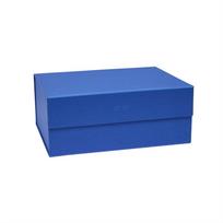 Mėlynos spalvos iš kartono daiktadėžė su dangčiu 33x25x15 cm Hako – OYOY Living Design
